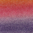 Gradient fabric pattern transitioning from pink to purple