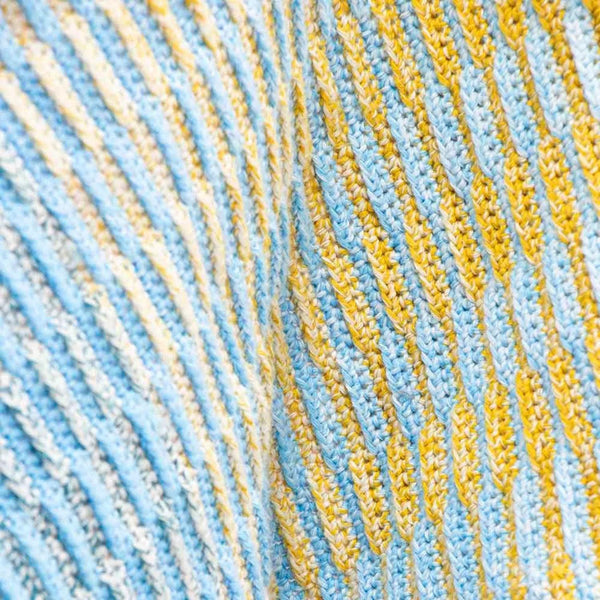 Scheepjes Cotton Whirl Yarn - Blueberry Swirl