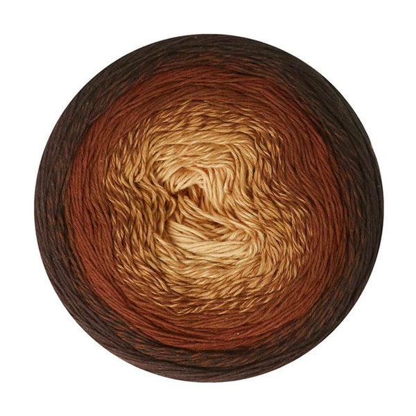 Scheepjes Cotton Whirl Yarn - Brown Sugar Spell