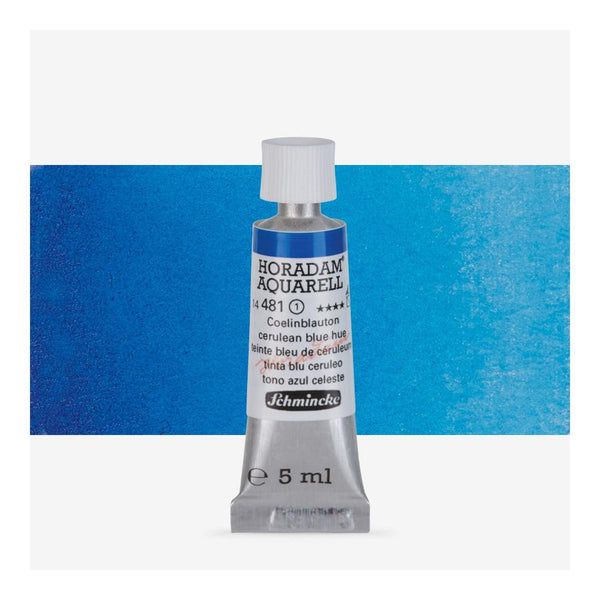Schmincke Horadam Aquarell Watercolour Paint 5ml - S1 - Cerulean Blue Tone