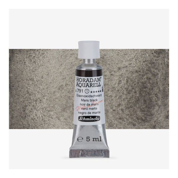 Schmincke Horadam Aquarell Watercolour Paint 5ml - S1 - Mars Black