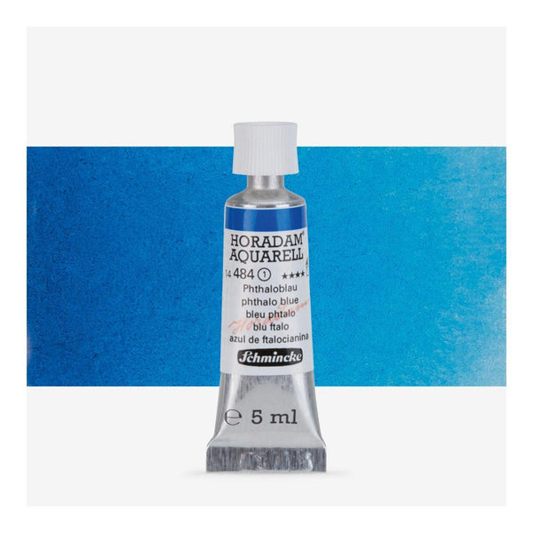 Schmincke Horadam Aquarell Watercolour Paint 5ml - S1 - Phthalo Blue