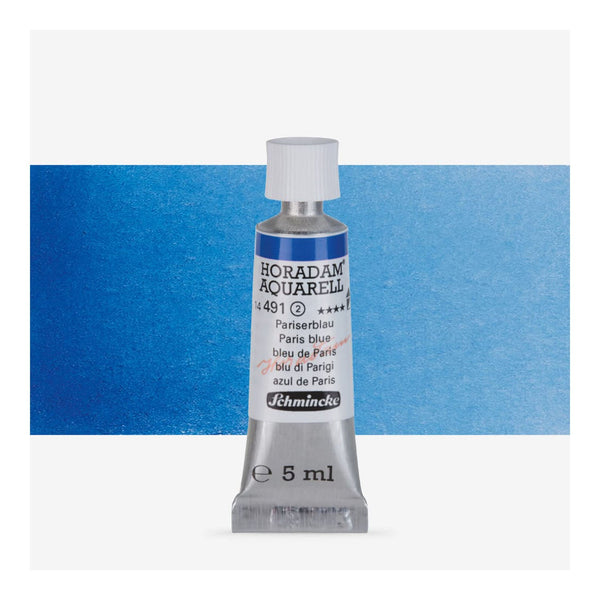 Schmincke Horadam Aquarell Watercolour Paint 5ml - S2 - Paris Blue