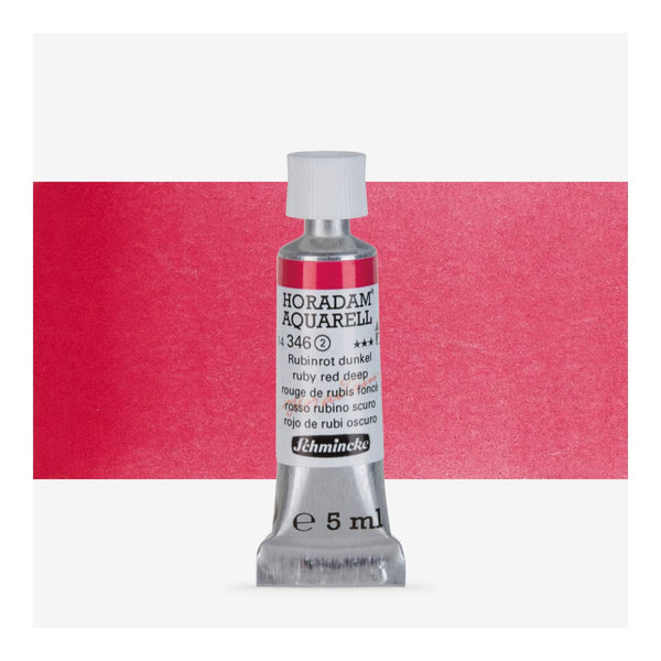 Schmincke Horadam Aquarell Watercolour Paint 5ml - S2 - Ruby Red Deep