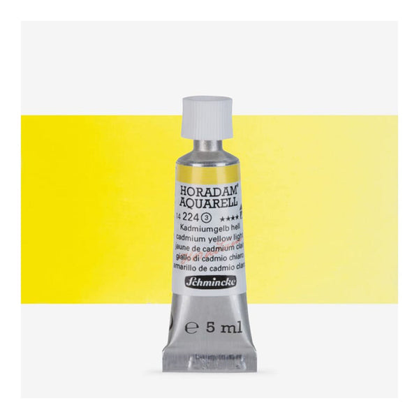 Schmincke Horadam Aquarell Watercolour Paint 5ml - S3 - Cadmium Yellow Light