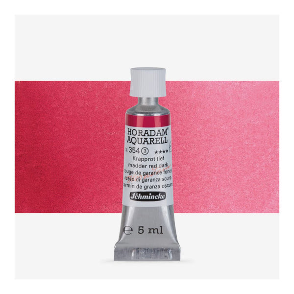 Schmincke Horadam Aquarell Watercolour Paint 5ml - S3 - Madder Red Deep