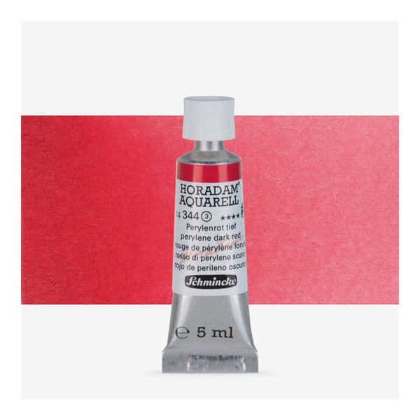 Schmincke Horadam Aquarell Watercolour Paint 5ml - S3 - Perylene Dark Red