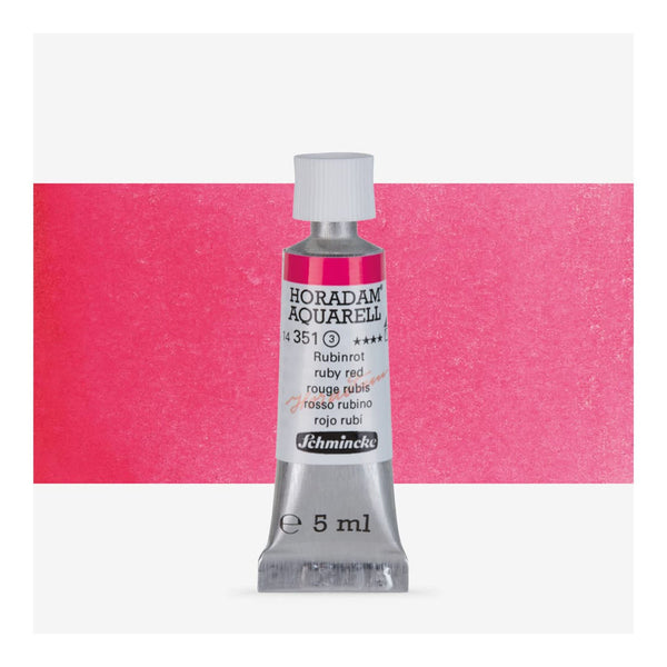 Schmincke Horadam Aquarell Watercolour Paint 5ml - S3 - Ruby Red