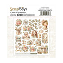ScrapBoys Double Sided Die Cut Elements - Rosalia