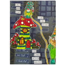 Dyan Reaveley's Dylusions Cling Stamp Collections 8.5"X7" - Toadstool Tales