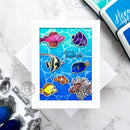 Hero Arts Clear Stamp & Die Combo Tropical Fishes*