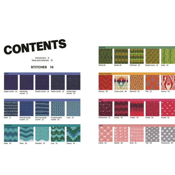 Search Press Crochet Stitch Companion for Blankets & Afghans Project Book