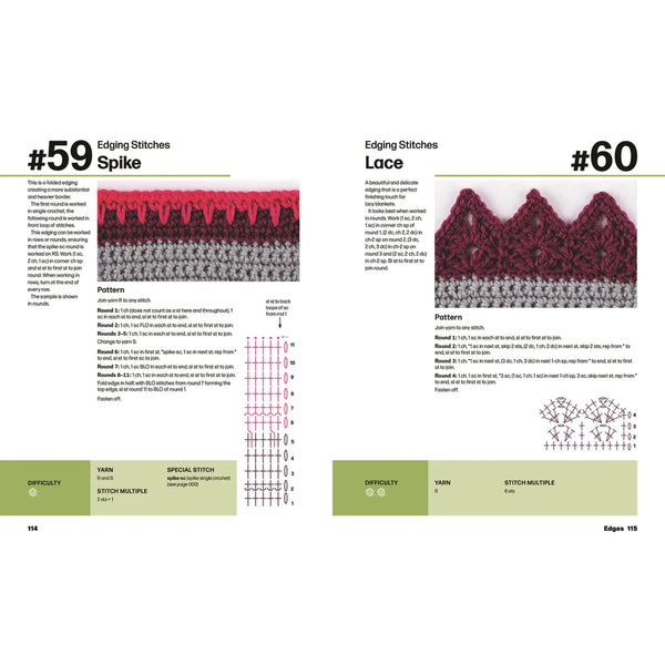 Search Press Crochet Stitch Companion for Blankets & Afghans Project Book