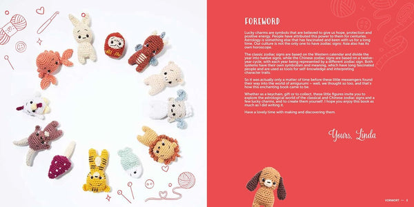 Search Press Mini Amigurumi Zodiac Crochet Pattern Book