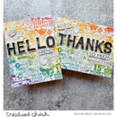 Tim Holtz Cling Stamps 7"X8.5 Sign Painter*