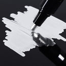 Poppy Crafts Chrome Markers 3 Pack - Silver