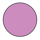 Solid purple circle on a white background
