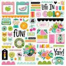 Simple Stories Chipboard - Color Me Happy