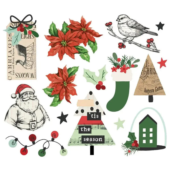 Simple Stories All Wrapped Up Bits & Pieces Die-Cuts Big