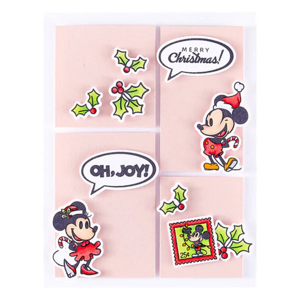 Simple Stories Say Cheese Classic Mouse Christmas Stamp Set
