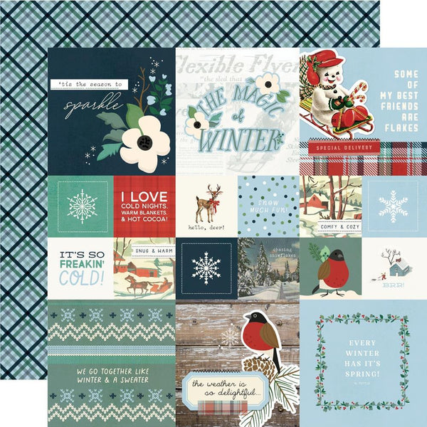 Simple Stories Collector's Essential Kit 12"X12" Simple Vintage Flannel Season