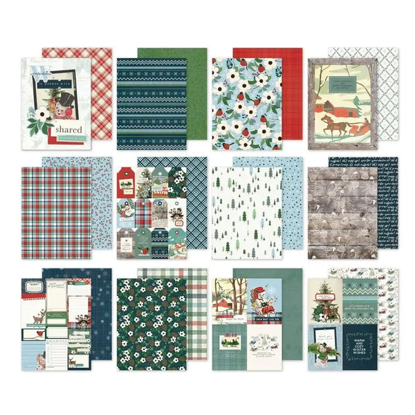 Simple Stories Double-Sided Paper Pad 6"X8" 24/Pkg Simple Vintage Flannel Season