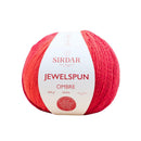 Sirdar Jewelspun Ombre Aran Yarn 400g - Crimson Sunset