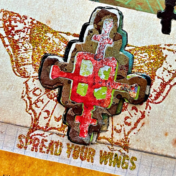 Sizzix Thinlits Dies By Seth Apter 7/Pkg - Borderlines