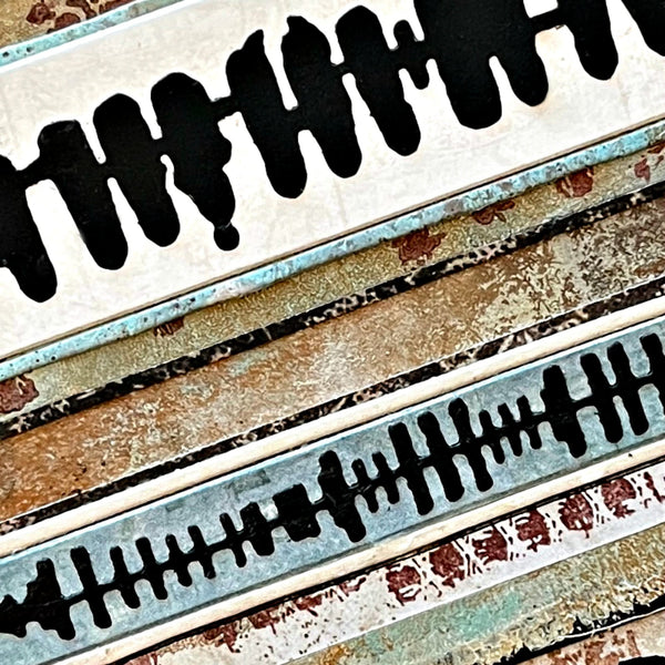 Sizzix Multi-Level Embossing Folder By Seth Apter - Dot Matrix