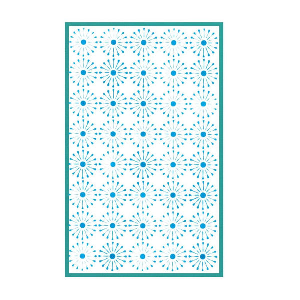 Sizzix A6 Layered Stencils By Vicki Boutin 4/Pkg - Buildables Backgrounds