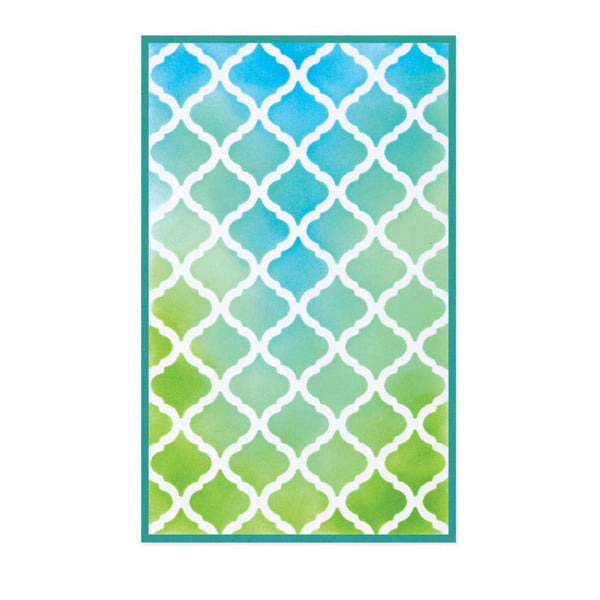 Sizzix A6 Layered Stencils By Vicki Boutin 4/Pkg - Buildables Botanicals