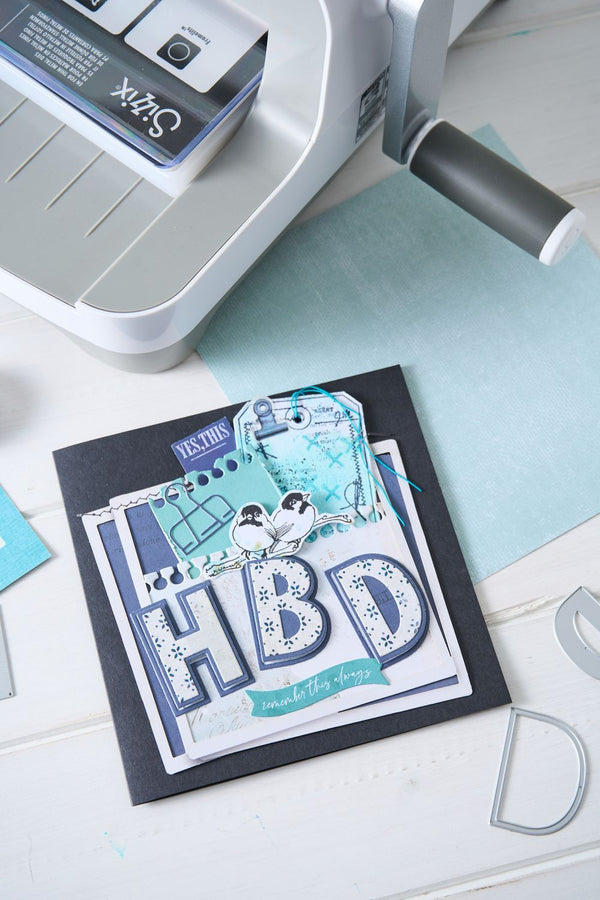 Sizzix Clear Stamp With Framlits Die By 49 & Market - Build-A-Frame