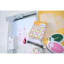 Sizzix Mini Layered Stencils By Catherine Pooler 4/Pkg - Print & Pattern Patchwork Tile