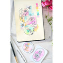 Sizzix Studio Clear Stamp Set By Willow Wolfe 18/Pkg - Floral Frames and Mini Flowers