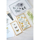Sizzix Studio Clear Stamp Set By Willow Wolfe 7/Pkg - Flowers and Creatures