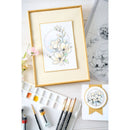 Sizzix Studio Clear Stamp Set By Willow Wolfe 7/Pkg - Magnolia