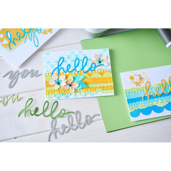 Sizzix Thinlits Die Set By Vicki Boutin 17/Pkg - Vicki Script