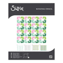 Sizzix Rotating Stencil By Sizzix 1/Pkg - Flower Power