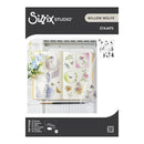 Sizzix Studio Clear Stamp Set By Willow Wolfe 18/Pkg - Floral Frames and Mini Flowers
