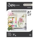 Sizzix Studio Clear Stamp Set By Willow Wolfe 7/Pkg - Flowers and Creatures