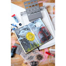 Sizzix Studio A5 Clear Stamp and Stencil Set By Mark Montano - Weather Wonder