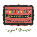 Sizzix Thinlits Die Set By 49 and Market 15/Pkg - Snap and Swap Merry Christmas