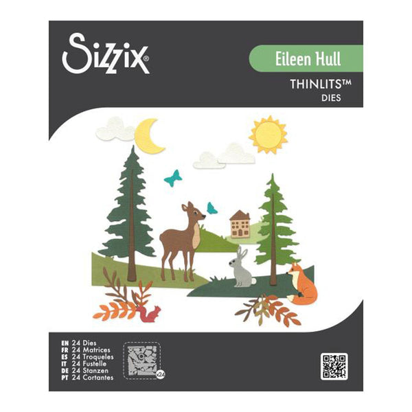 Sizzix Thinlits Die Set By Eileen Hull 24/Pkg - Home Sweet Home