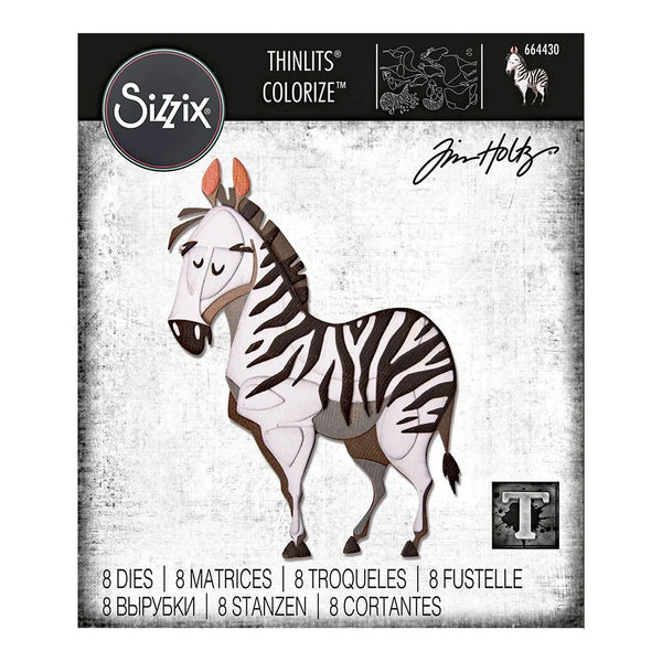 Sizzix Thinlits Die Set By Tim Holtz 8/Pkg - Winifred Colorize