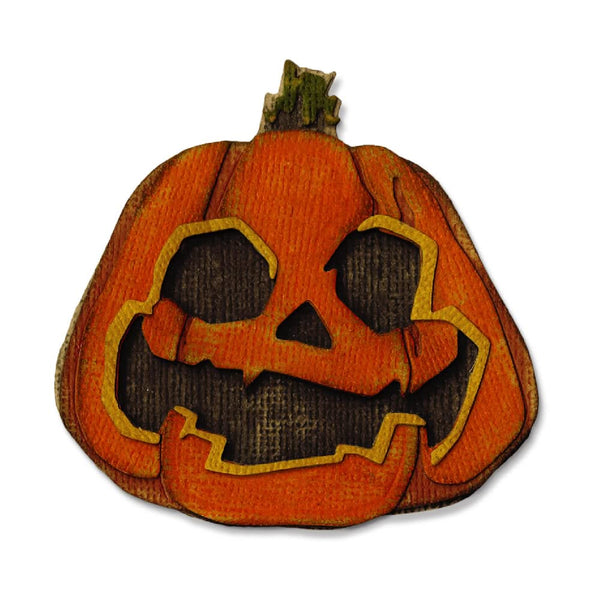 Sizzix Thinlits Die Set By Tim Holtz 10/Pkg - Jack-o’-Lantern Colorize