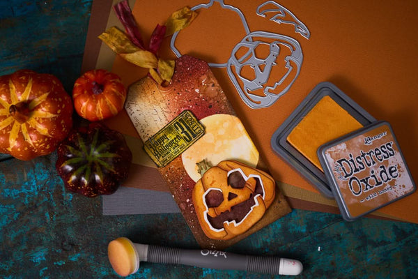 Sizzix Thinlits Die Set By Tim Holtz 10/Pkg - Jack-o’-Lantern Colorize