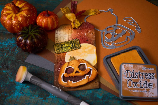 Sizzix Thinlits Die Set By Tim Holtz 10/Pkg - Jack-o’-Lantern Colorize