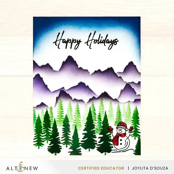 Altenew Dynamic Duo: Snowy Delight Add-On Die Set*