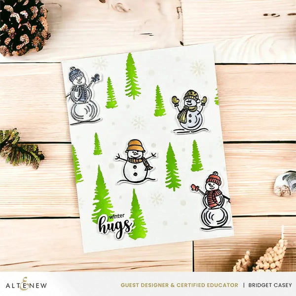 Altenew Dynamic Duo: Snowy Delight Builder Stencil Set*