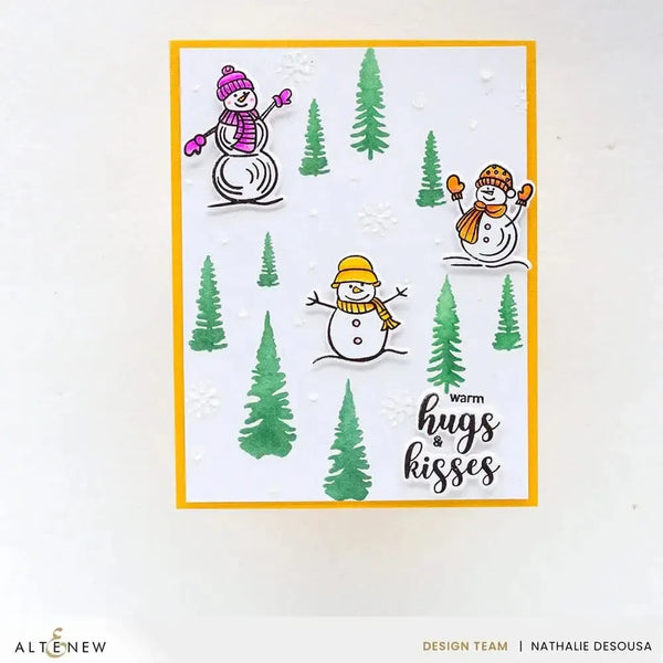 Altenew Dynamic Duo: Snowy Delight Builder Stencil Set*